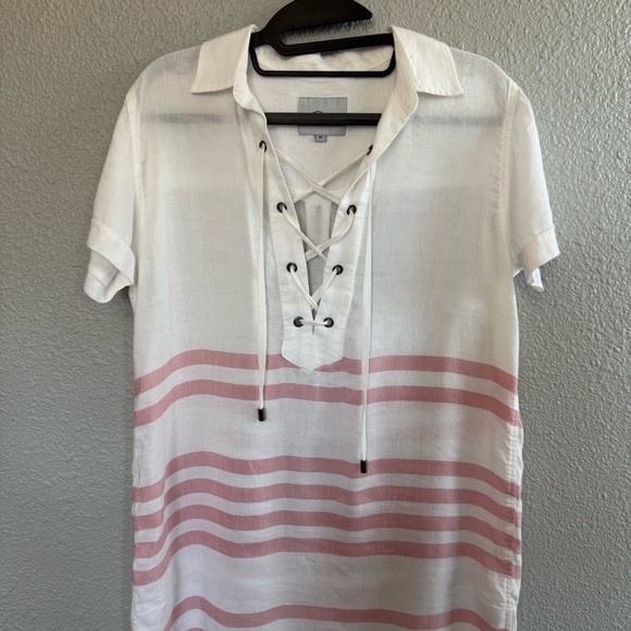 Rails Rocky Dress in Astoria Stripe Size XS‎ Linen Blend - Picture 3 of 6